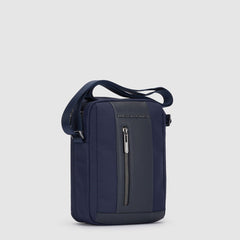 Piquadro CA5937BR2/BLU Borsello Porta Ipad®Mini In Tessuto Riciclato Blu