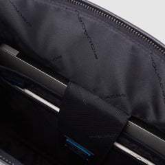 Piquadro CA5942B2V - Messenger Roll Top Porta Computer 14" E Ipad®Pro Blu Notte