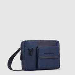 Piquadro CA5980S123/BLU Tracolla Crossbody Porta Ipad® Blu Notte