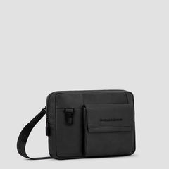 Piquadro CA5980S123/N Tracolla Crossbody Porta Ipad® Nero