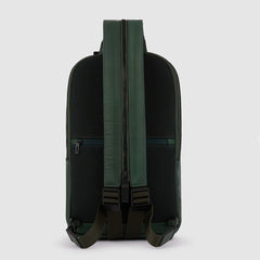 Piquadro CA5982S123/VE Monospalla Per Ipad®Mini Portabile A Zaino Verde Militare
