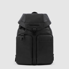 Piquadro CA5987S123/N Zaino Porta Computer 14" Con Cinghia Pettorale Nero
