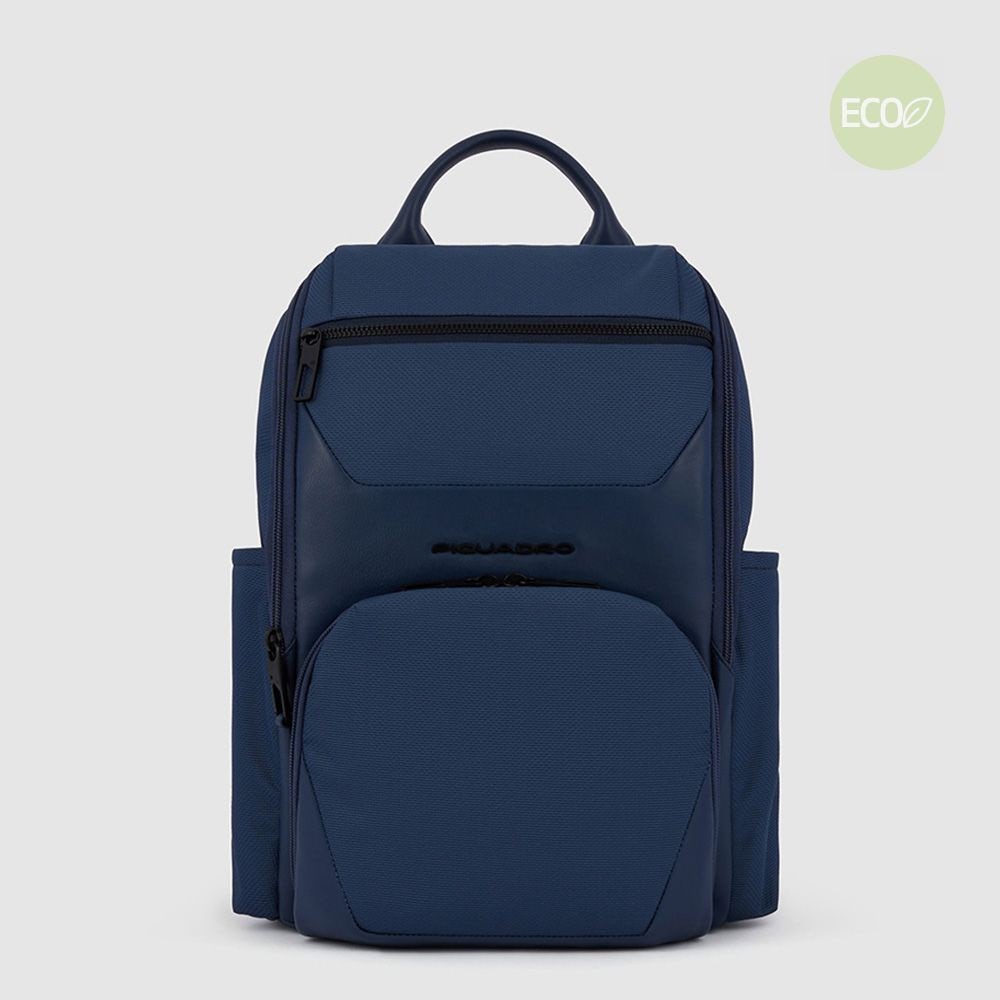 Piquadro CA6013S124/BLU Zaino Per Computer 13,3" E Ipad® Blu Notte
