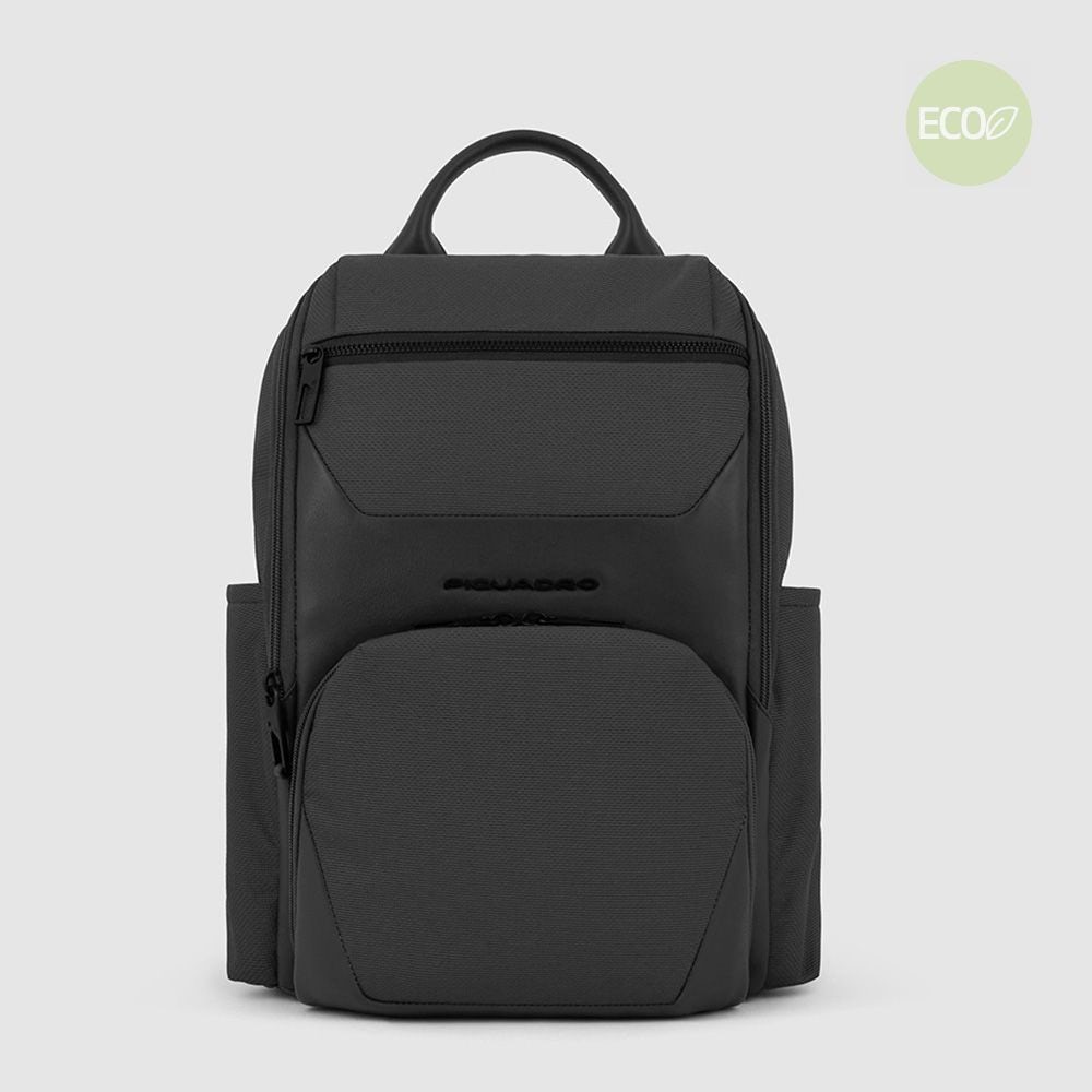 Piquadro CA6013S124/N Zaino Per Computer 13,3" E Ipad® Nero