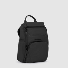 Piquadro CA6013S124/N Zaino Per Computer 13,3" E Ipad® Nero