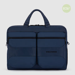 Piquadro CA6017S124/BLU Cartella Porta Computer 15,6" Portabile A Zaino Blu Notte