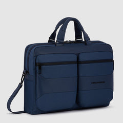 Piquadro CA6017S124/BLU Cartella Porta Computer 15,6" Portabile A Zaino Blu Notte