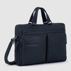 Piquadro CA1903S123/BLU Cartella Per Computer 15,6" E Ipad®Pro 12,9" Blu