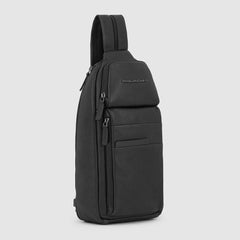 Piquadro CA6027S122/N Monospalla Per Ipad® Portabile A Zaino Nero