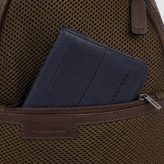 Piquadro CA6027S122/TM Monospalla Per Ipad® Portabile A Zaino Marrone