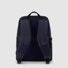 Piquadro CA6028S122/BLU Zaino Porta Computer 14" E Porta Ipad® Blu