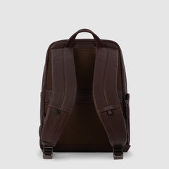 Piquadro CA6028S122/TM Zaino Porta Computer 14" E Porta Ipad® Marrone