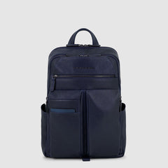 Piquadro CA6029S122/BLU Zaino Porta Computer 14" E Porta Ipad® Blu