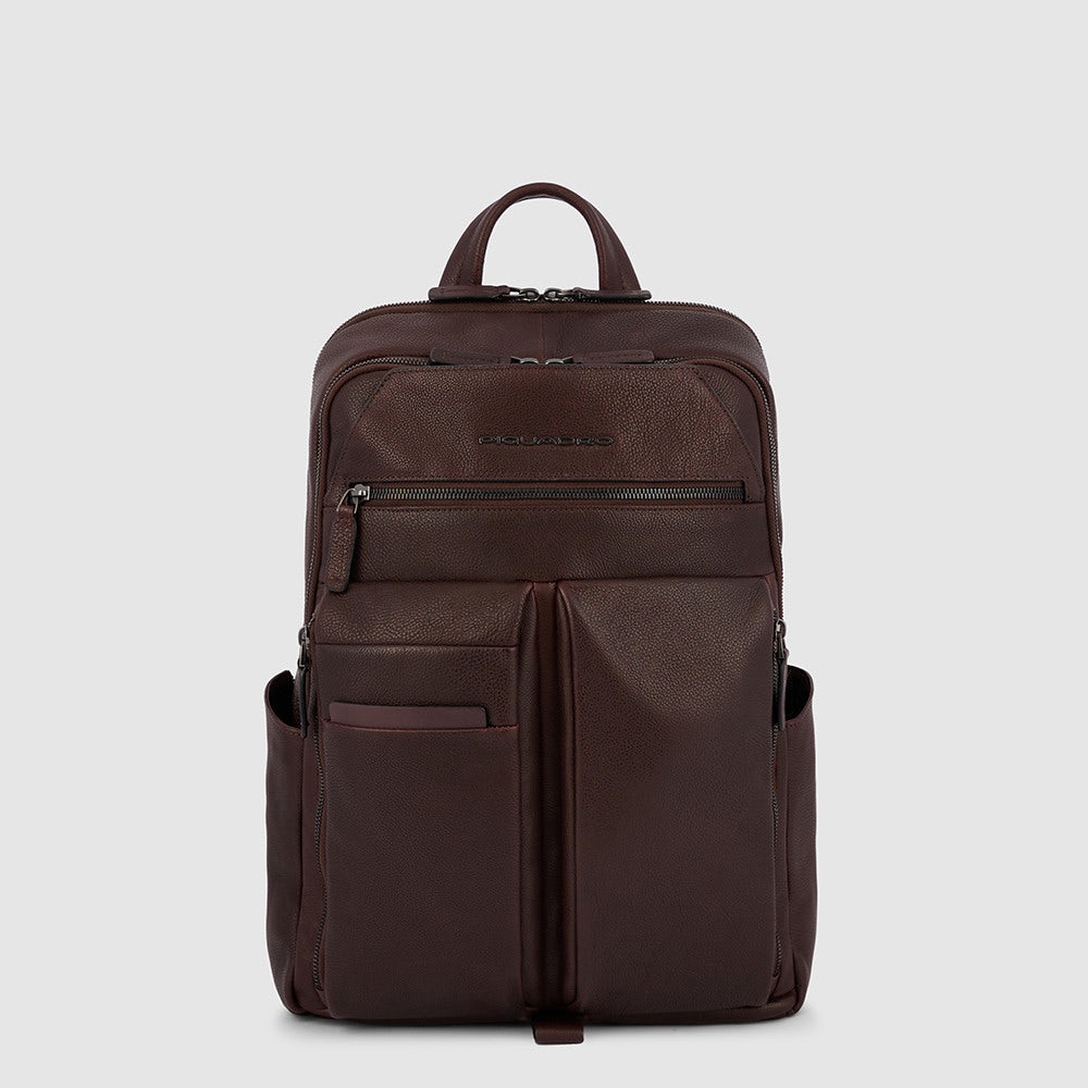 Piquadro CA6029S122/TM Zaino Porta Computer 14" E Porta Ipad® Marrone
