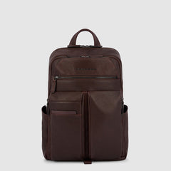 Piquadro CA6029S122/TM Zaino Porta Computer 14" E Porta Ipad® Marrone