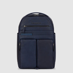 Piquadro CA6030S122/BLU Zaino Porta Computer 15,6" E Porta Ipad® Blu