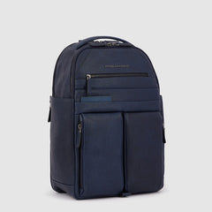 Piquadro CA6030S122/BLU Zaino Porta Computer 15,6" E Porta Ipad® Blu