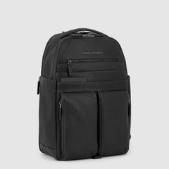 Piquadro CA6030S122/N Zaino Porta Computer 15,6" E Porta Ipad® Nero