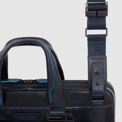 Piquadro CA6105B2V/N Cartella Sottile Porta Computer 14" E Porta Ipad® Nero