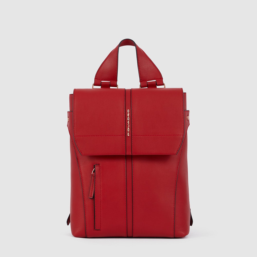 Piquadro CA6126S126/R Zaino Donna Piccolo Porta Ipad® Rosso Ciliegia