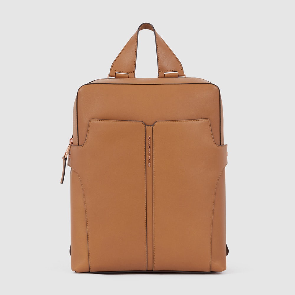 Piquadro CA6127S126/CU Zaino Donna Porta Computer 15,6" Cuoio