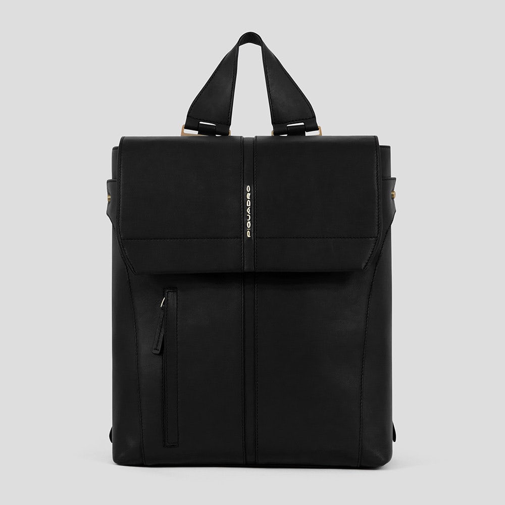 Piquadro CA6128S126/N Zaino Donna Porta Computer 14" Nero