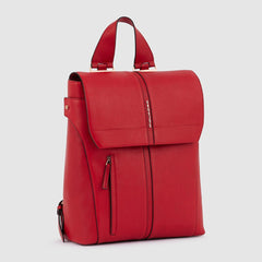 Piquadro CA6128S126/R Zaino Donna Porta Computer 14" Rosso Ciliegia