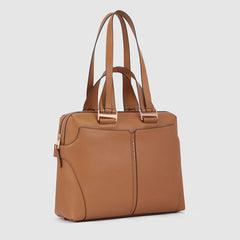 Piquadro CA6130S126/CU Borsa Donna Porta Computer 14" Cuoio
