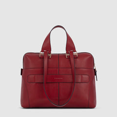 Piquadro CA6130S126/R Borsa Donna Porta Computer 14" Rosso Ciliegia