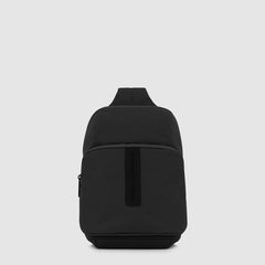 Piquadro CA6138IP/N Monospalla Con Tasca Resistente All'acqua Nero