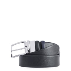 Cintura Uomo Reversibile Con Fibbia Ad Ardiglione Nero/blu Piquadro CU4209MO/NBLU