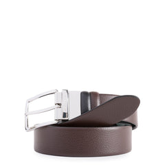 Cintura Uomo Reversibile Con Fibbia Ad Ardiglione Nero/marrone Piquadro CU4209MO/NM