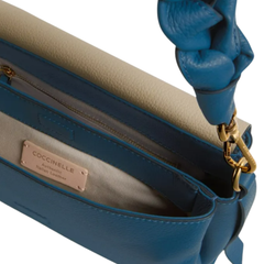 Coccinelle Boheme Small Borsa in Pelle Blu