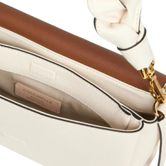Coccinelle Boheme Small Borsa in Pelle Cognac
