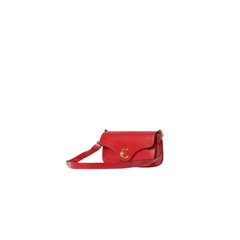 Coccinelle C-Me Calf Medium Borsa in Pelle Scarlet