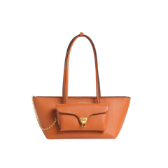 Coccinelle Double Beat Borsa a Spalla in Pelle Crab