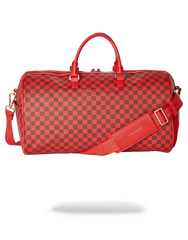 Sprayground Sharks In Paris Duffle Borsone (Red Checkered Edition) 910D2769NSZ