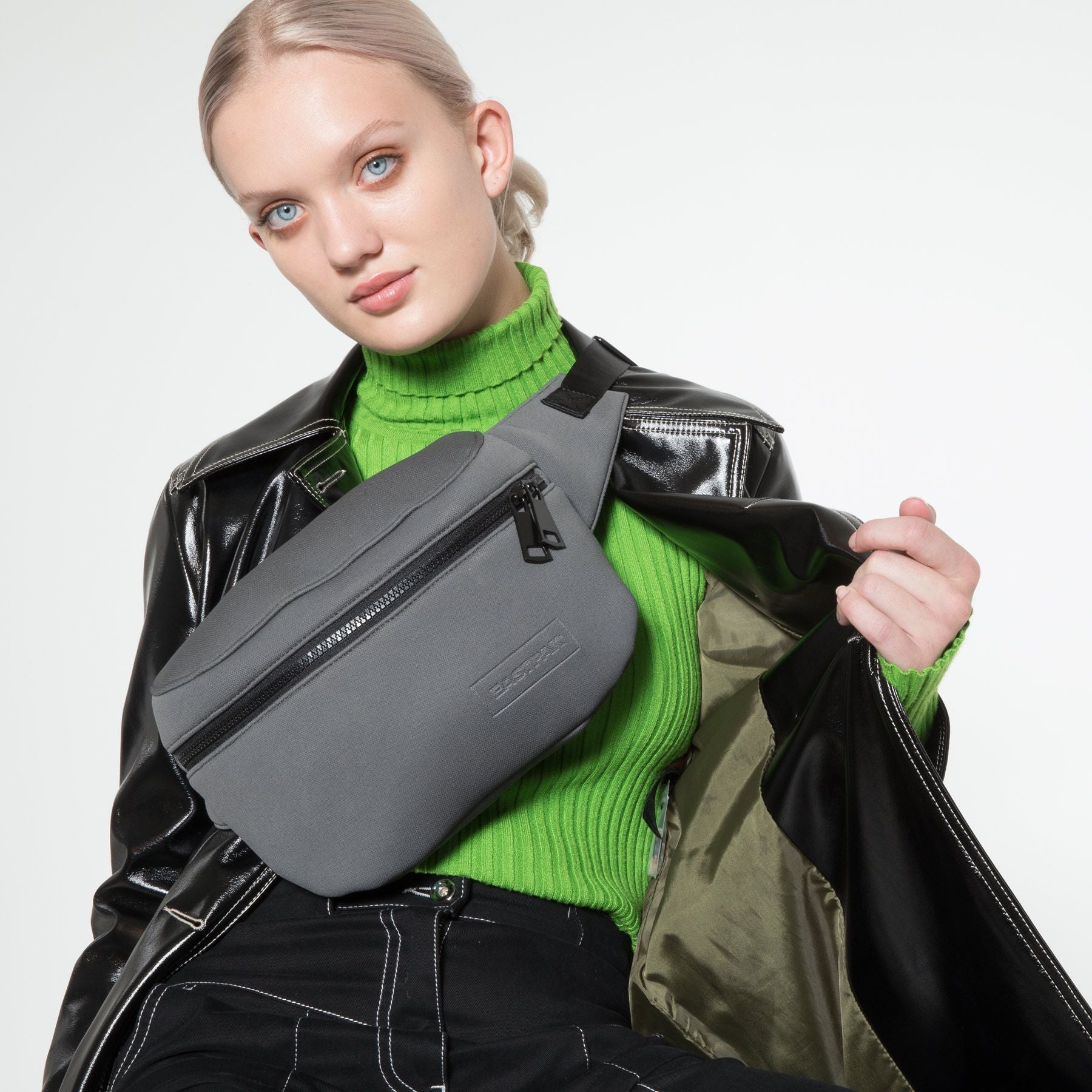 Eastpak Bane Foamed Foamed Grey EK01FA77 EASTPAK MARSUPIO