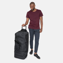 Eastpak Leatherface L Constructed Black borsone con ruote misura grande EK14B46Q