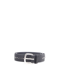 Cintura In Pelle Nera Orciani U07870FRG-001