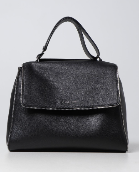 Orciani BT2006FLS-NER Borsa Sveva Orciani in pelle martellata