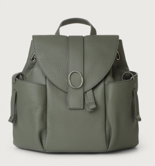 Orciani B02130SOF-OLI Zaino Rebel Soft in pelle