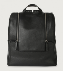 Orciani P00715MIC-NER Zaino doppia zip Micron in pelle