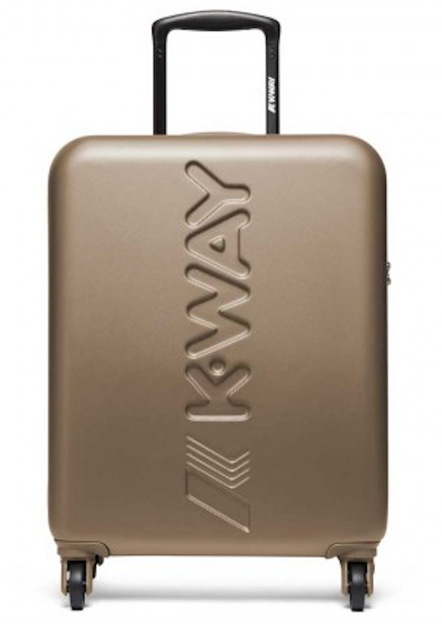 De Santis K-WAY 8AKK1G01L13: il bagaglio a mano K-AIR beige indispensabile per i tuoi viaggi