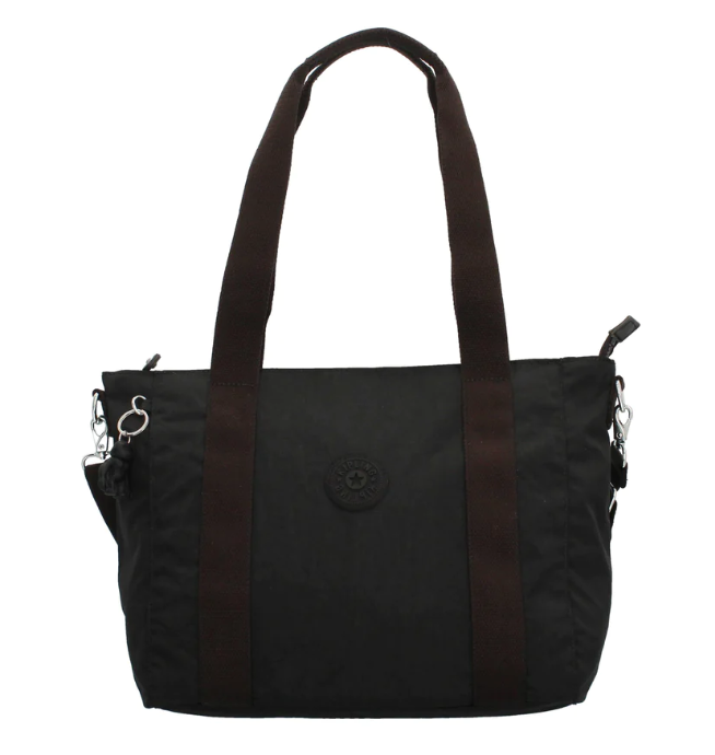 Kipling black shoulder bag clearance