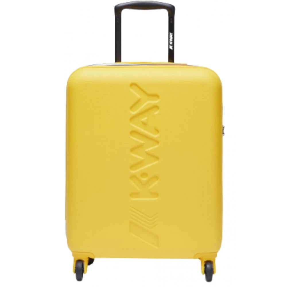 De Santis K-WAY 8AKK1G01T05: il bagaglio a mano K-AIR giallo indispensabile per i tuoi viaggi