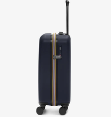 De Santis Trolley da viaggio rigido K-Way blu profondo K11416W-L19 - Il compagno perfetto per viaggiare in cabina