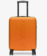De Santis Trolley da viaggio rigido K-Way arancione K11416W-L22 - Il compagno perfetto per viaggiare in cabina