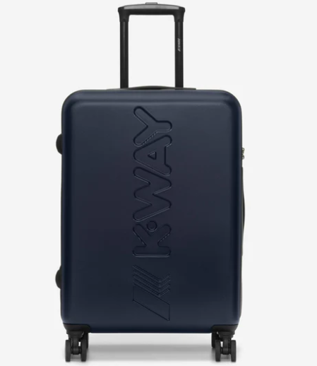 De Santis Trolley da viaggio rigido K-Way blu profondo K11417W-L19 - Il compagno perfetto per il tuo viaggio
