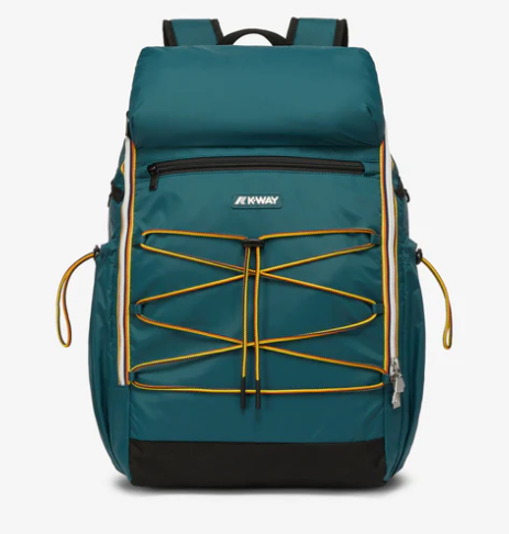 K-WAY K4112YW-XXK MONTE LIMAR BAGS BACKPACK GREEN PETROL